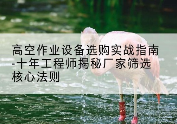 湄潭剪叉式升降机厂家-高空作业设备选购实战指南-十年工程师揭秘厂家筛选核心法则